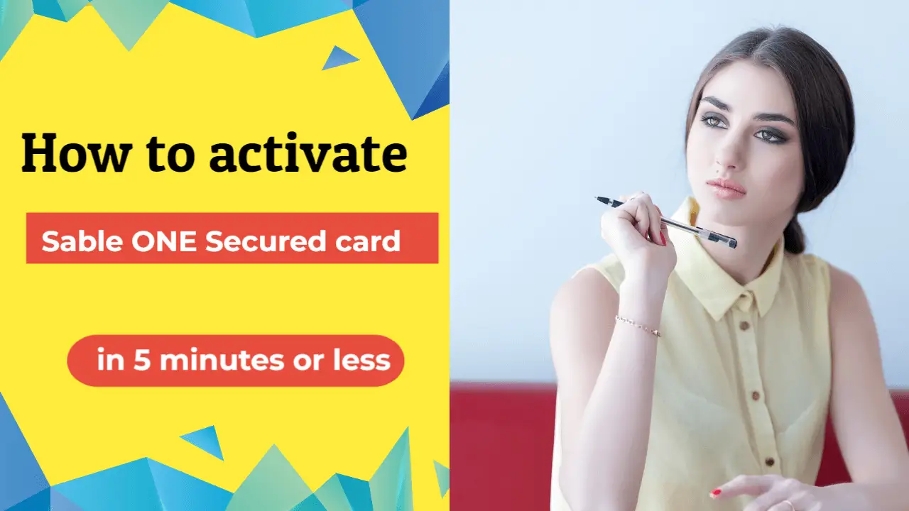 How to activate your Sable ONE Secured card